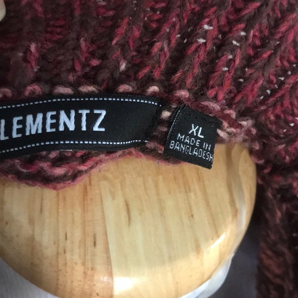 New women’s XL cardigan multicolored.  Gorgeous - Picture 5 of 6